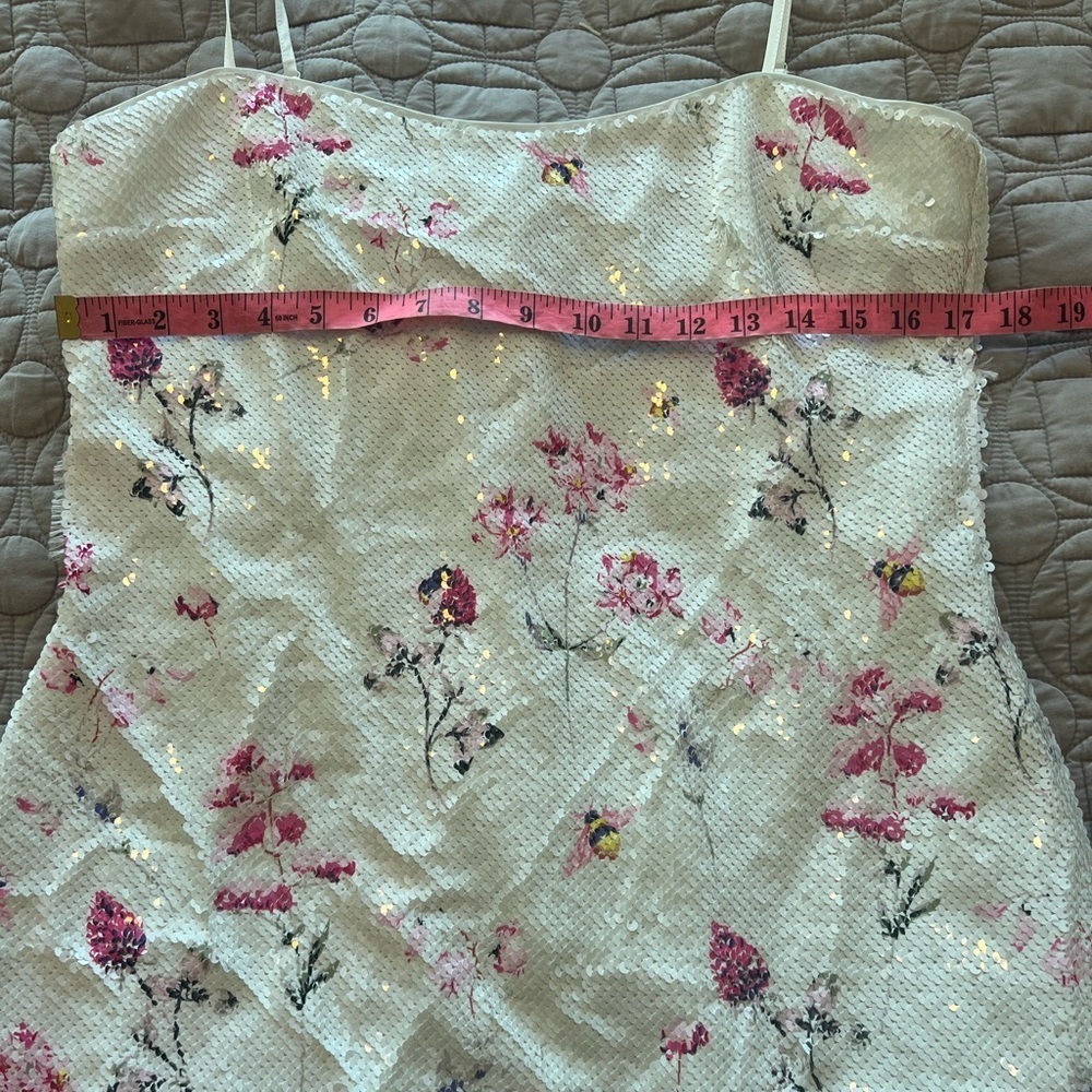LIKELY Floral Sequin Reese Dress - Picture 13 of 16